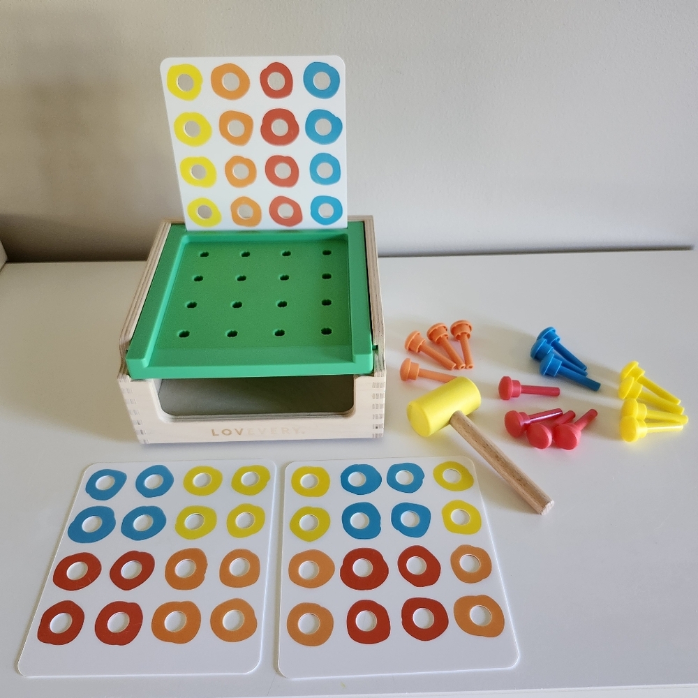 LOVEVERY Match & Tap Hammer Box
